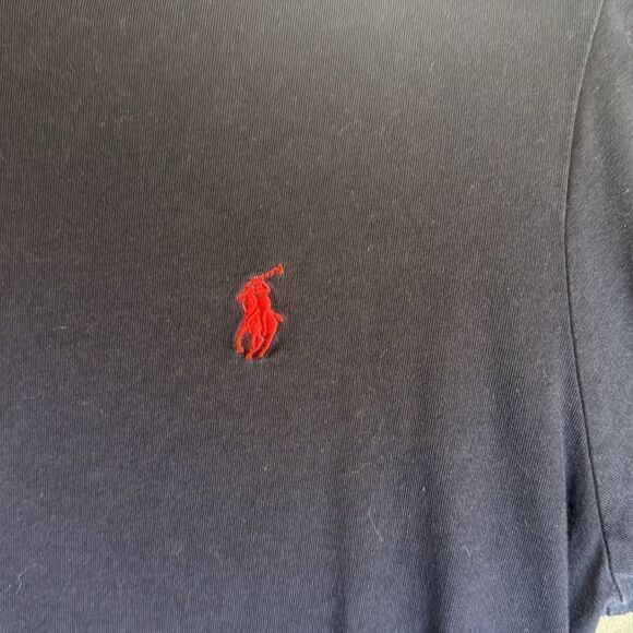 Polo Ralph Lauren men’s medium long-sleeve t-shirt, black - Picture 3 of 5